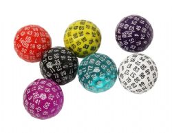 100 SIDED DICE (VARIABLE COLOUR)