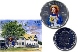 100TH ANNIVERSARY OF ANNE OF GREEN GABLES -  2008 CANADIAN COINS
