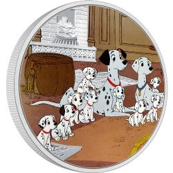 101 DALMATIANS -  101 DALMATIANS CLASSIC: FAMILY -  2022 NEW ZEALAND COINS 02