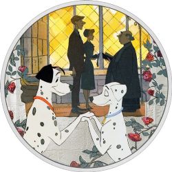 101 DALMATIANS -  101 DALMATIANS CLASSIC: LOVE -  2022 NEW ZEALAND COINS 01