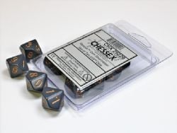10D10 SET -  10D10, OPAQUE GREY/COPPER -  OPAQUE CHX
