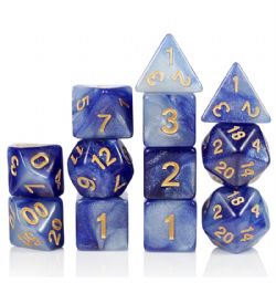 12 DICE, RESIN DICE SET, RE-ENTRY