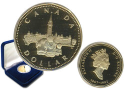 125TH ANNIVERSARY OF CANADA -  1992 CANADIAN COINS