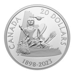 125TH ANNIVERSARY OF YUKON -  2023 CANADIAN COINS
