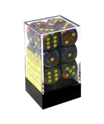12D6 16MM RIO WITH YELLOW DOTS -  FESTIVE