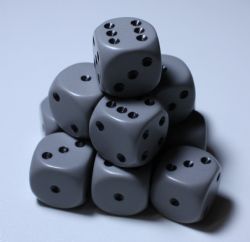 12D6, GREY AND BLACK -  OPAQUE