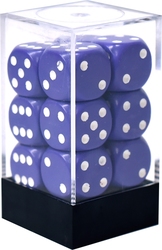 12D6, PURPLE AND WHITE -  OPAQUE