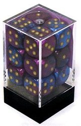 12D6 SET -  12D6, BLUE-PURPLE/GOLD -  GEMINI CHX