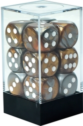 12D6 SET -  12D6, COPPER-STEEL/WHITE -  GEMINI