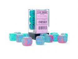 12D6 SET -  12D6, GEL GREEN-PINK AND BLUE CHX