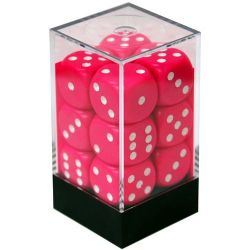 12D6 SET -  12D6, PINK / WHITE -  OPAQUE CHX