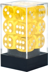 12D6 SET -  12D6, YELLOW WITH WHITE -  TRANSLUCENT CHX