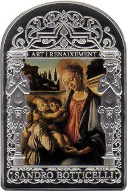 15 DINERS - ART AND RENAISSANCE -  MADONNA AND CHILD WITH TWO ANGELS -  2012 PINCIPAT D'ANDORRA