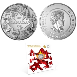 150 CANADA -  THE HEART OF NATION -  2017 CANADIAN COINS 02