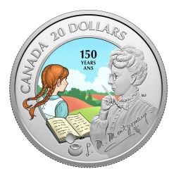 150TH ANNIVERSARY OF THE BIRTH OF L. M. MONTGOMERY -  2024 CANADIAN COINS