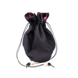 1901POUCHES -  DOUBLE LAYER DICE POUCH WITH BELT LOOP (MULTIPLE COLORS)