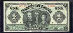 1911 -  1911 1-DOLLAR NOTE, VARIOUS/BOVILLE (VF)