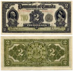 1914 -  1914 2-DOLLAR NOTE,HYNDMAN/SAUNDERS