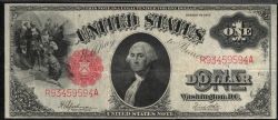 1917 -  1917 1-DOLLAR NOTE OF THE UNITED STATES, SPEELMAN/WHITE (F)