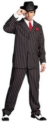 1920 -  GANGSTA - BLACK COSTUME (ADULT)