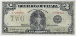 1923 -  1923 2-DOLLAR NOTE, CAMPBELL/CLARK (F)