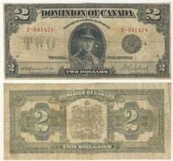 1923 -  1923 2-DOLLAR NOTE, CAMPBELL/CLARK
