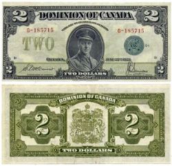 1923 -  1923 2-DOLLAR NOTE, MCCAVOUR/SAUNDERS