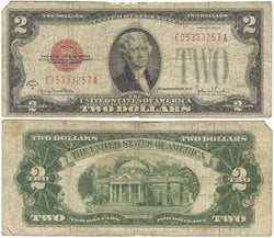 1928 -  1928 2-DOLLAR NOTE OF THE UNITED STATES (G)