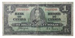 1937 -  1937 1-DOLLAR NOTE, COYNE/TOWERS (F)