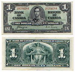 1937 -  1937 1-DOLLAR NOTE, COYNE/TOWERS