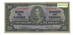 1937 -  1937 10-DOLLAR NOTE, OSBORNE/TOWERS (VF)