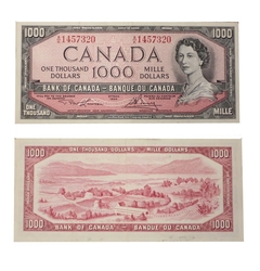 1954 - MODIFIED PORTRAIT -  1954 1000-DOLLAR NOTE, LAWSON/BOUEY (VF)