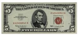 1963 -  1963 5-DOLLAR NOTE OF THE UNITED STATES