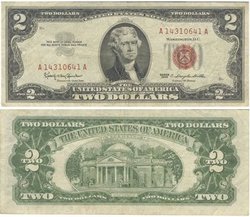 1963 -  UNITED STATES 2-DOLLAR BILL