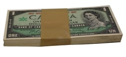 1967 -  1867-1967 1-DOLLAR NOTE, PACK OF 100 NOTES (UNC)