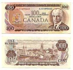 1975 -  1975 100-DOLLAR NOTE, LAWSON/BOUEY (AU)
