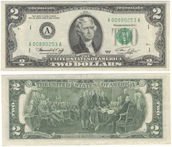 1976 -  1976 2-DOLLAR NOTE OF THE UNITED STATES (EF)