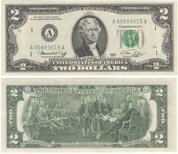 1976 -  1976 2-DOLLAR NOTE OF THE UNITED STATES (UNC)