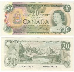 1979 -  1979 20-DOLLAR NOTE, CROW/BOUEY