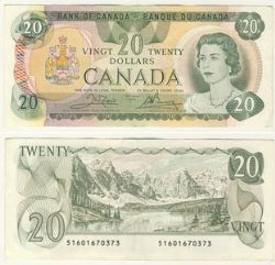 1979 -  1979 20-DOLLAR NOTE, CROW/BOUEY
