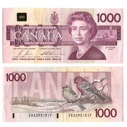 1988 -  1988 1000-DOLLAR NOTE, BONIN/THIESSEN (F)