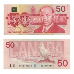 1988 -  1988 50-DOLLAR NOTE, THIESSEN/CROW (VG)