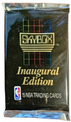 1990-91 BASKETBALL -  SKYBOX SERIES 1 - WAX PACK (15 CARDS)