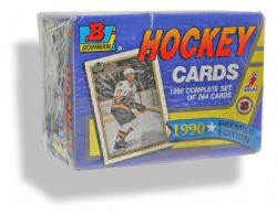 1990-91 HOCKEY -  BOWMAN FACTORY SET (264 CARDS)