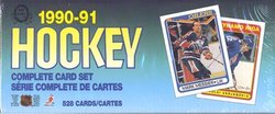 1990-91 HOCKEY -  O-PEE-CHEE FACTORY SET (528 CARDS)