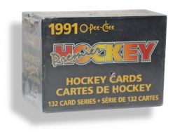 1990-91 HOCKEY -  O-PEE-CHEE PREMIER FACTORY SET (132 CARDS)