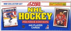 1990-91 HOCKEY -  SCORE AMERICAN FACTORY SET (445 CARDS)