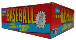 1990 BASEBALL -  FLEER 10TH ANNIVERSARY EDITION - CELLO PACK