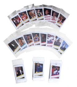 1991-92 BASKETBALL -  SKYBOX CANADIAN MINIS SET (50 CARDS)