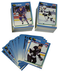 1991-92 HOCKEY -  SCORE CANADIEN ENGLISH 2 SET (330 CARDS)